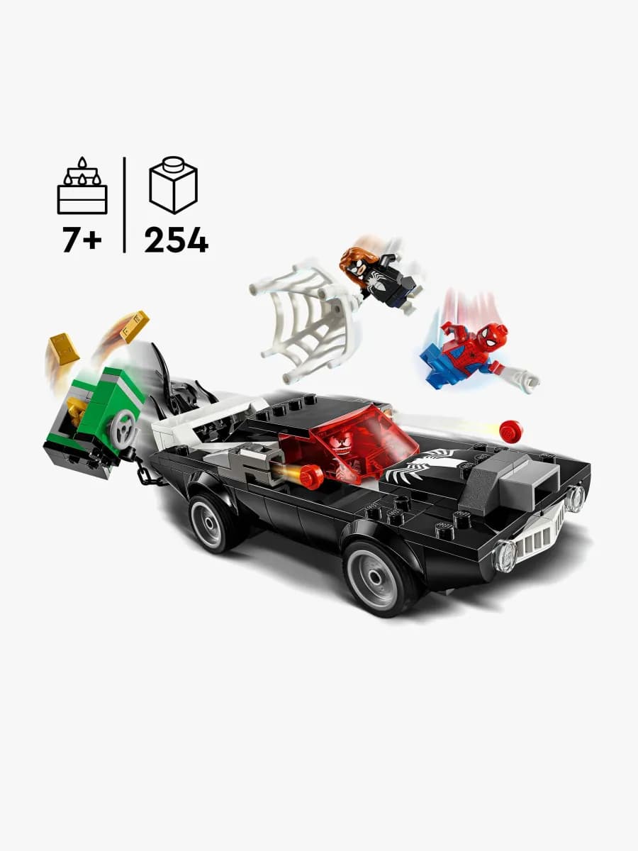 LEGO Super Heroes 76309 Spider-Man mot Venoms muskelbil