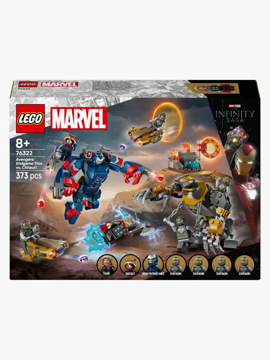 LEGO Super Heroes 76322 Avengers: Endgame Thor mot Chitauri