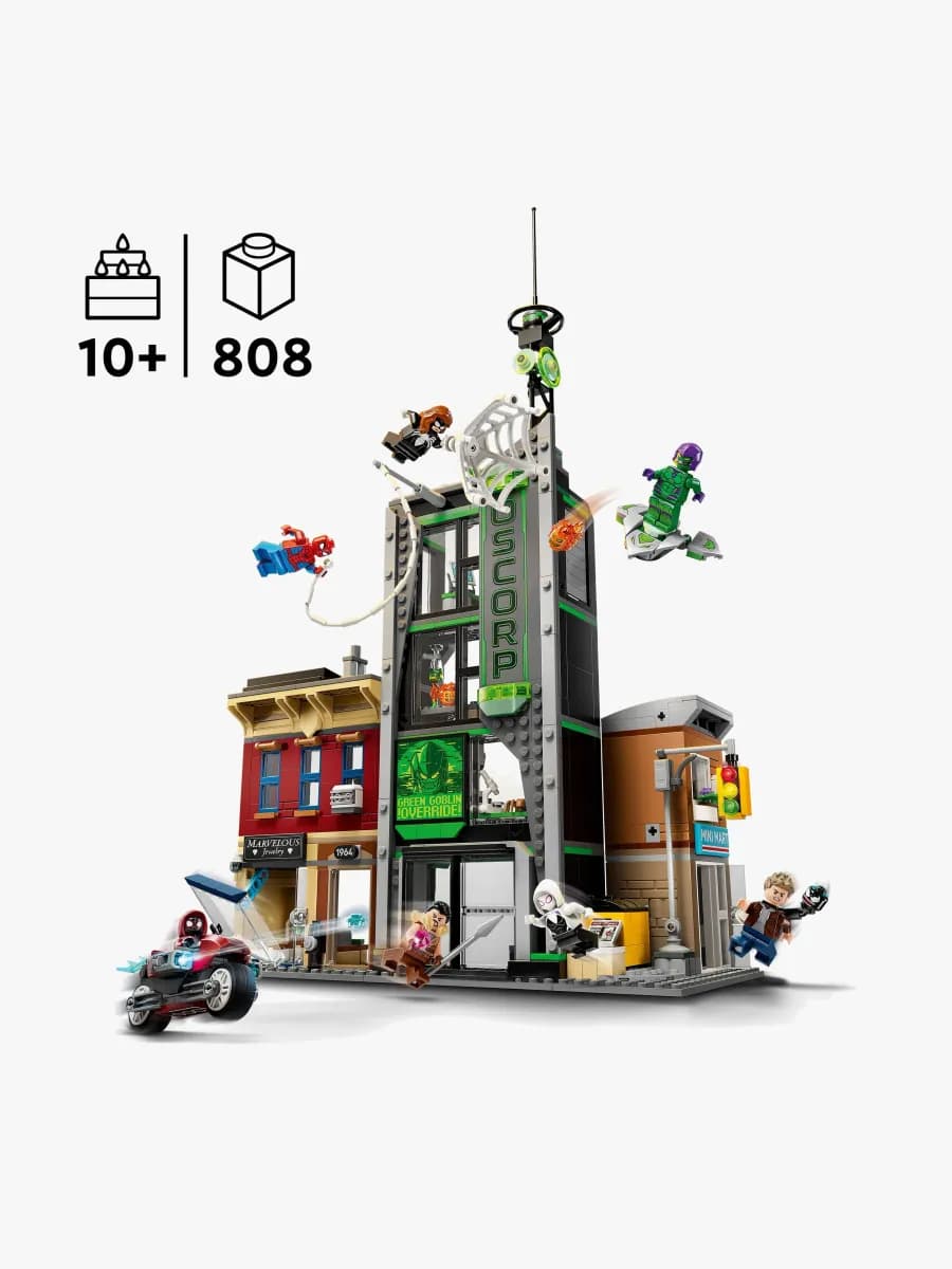 LEGO Super Heroes 76324 Spider-Man mot Oscorp