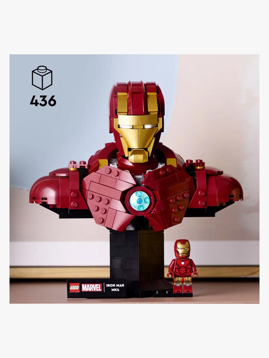 LEGO Super Heroes 76327 Iron Man MK4 – byst