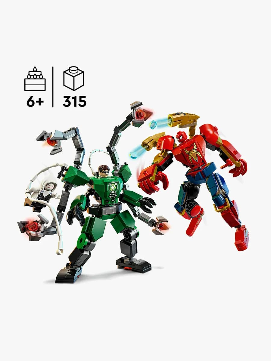 LEGO Super Heroes 76338 Robotstrid: Spider-Man mot Doc Ock