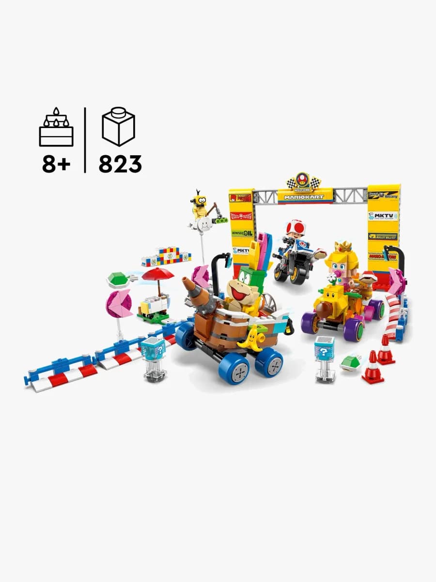 LEGO Super Mario 72036 Mario Kart – Baby Peach &  Grand Prix