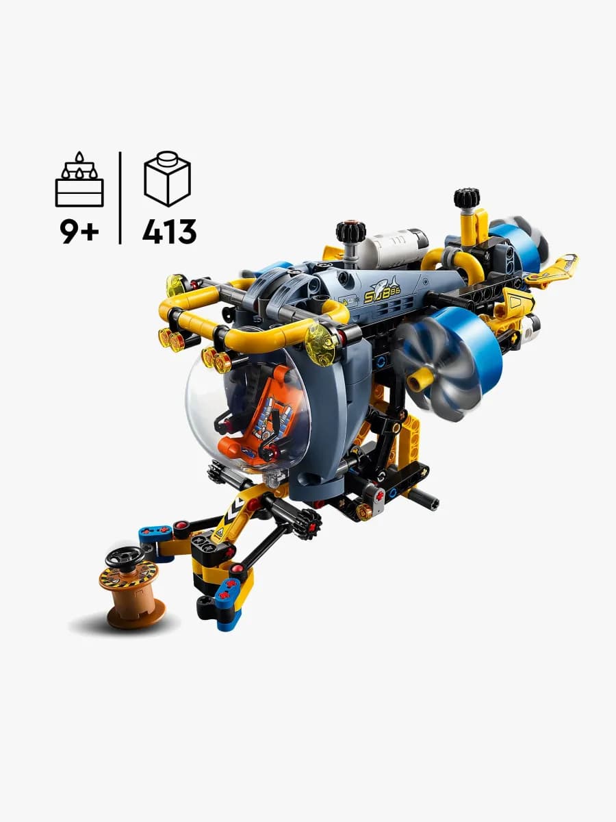 LEGO Technic 42201 Ubåt för djuphavsforskning
