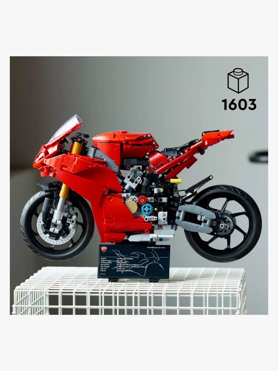 LEGO Technic 42202 Ducati Panigale V4 S motorcykel
