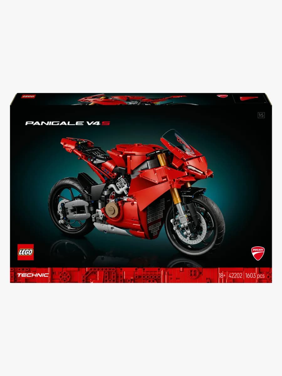 LEGO Technic 42202 Ducati Panigale V4 S motorcykel