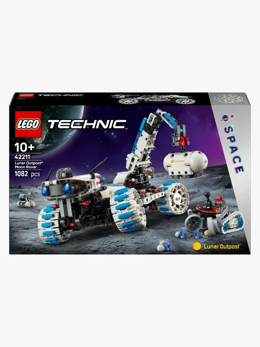 LEGO Technic 42211 Lunar Outpost månrover rymdfordon