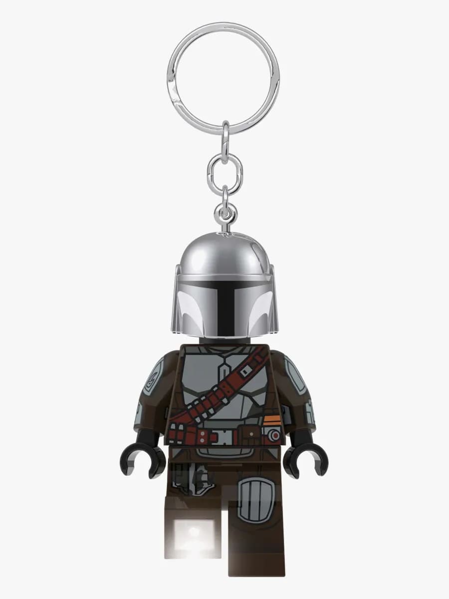 LEGO The Mandalorian, Din Djarin Mando Nyckelring med LED-lampa, Barnrum