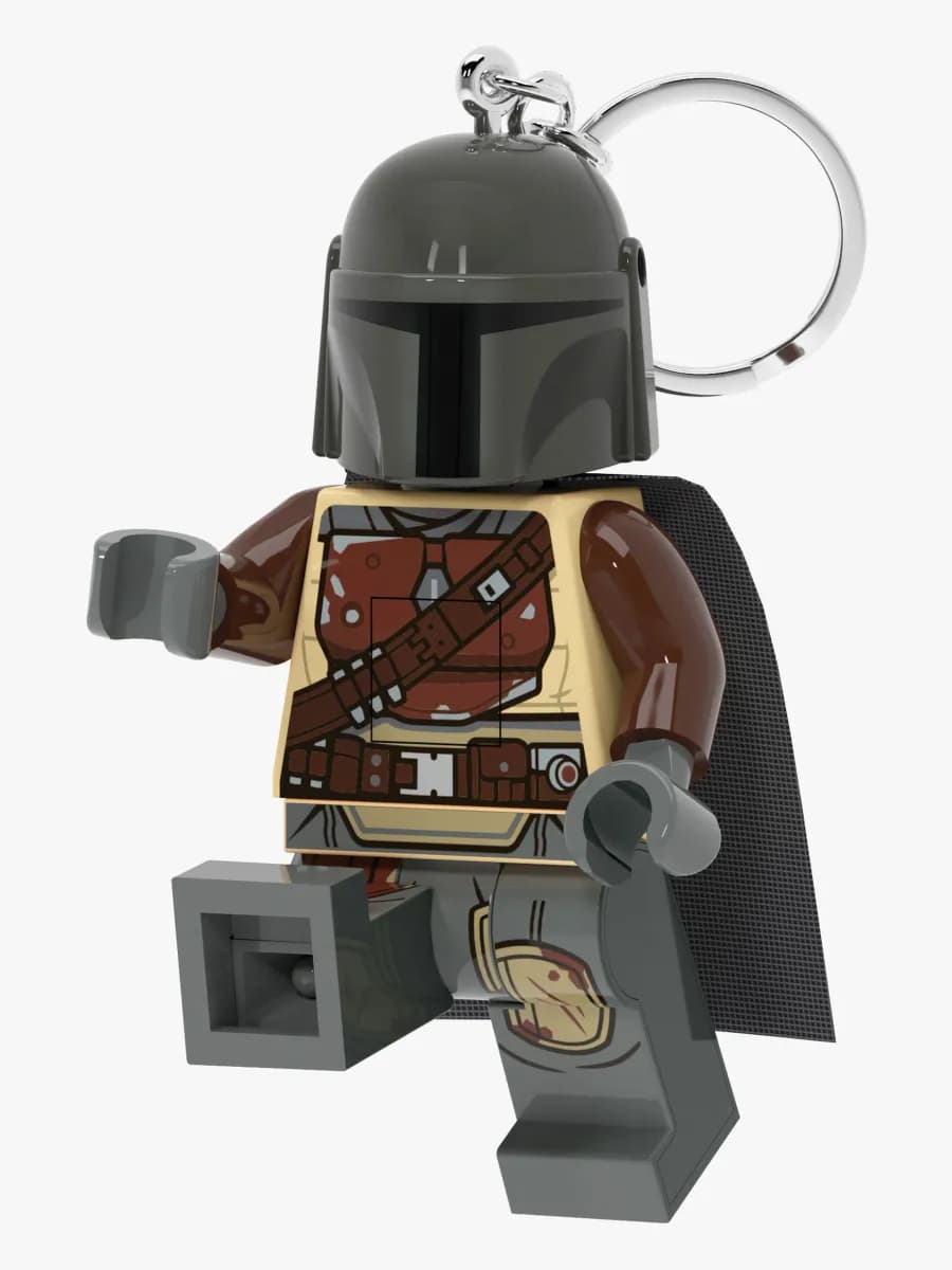 LEGO The Mandalorian Nyckelring med LED-lampa, Barnrum