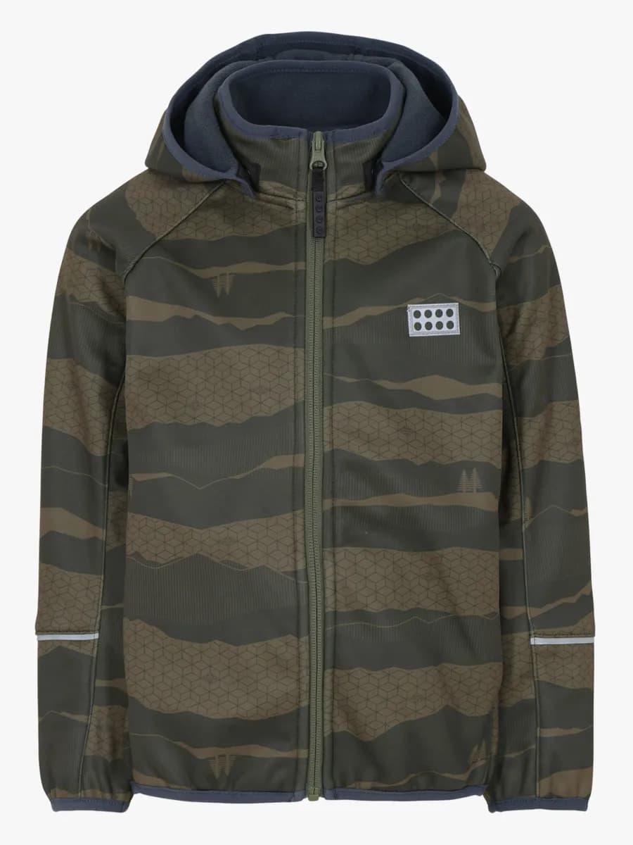 LEGO Wear Softshelljacka, Dark Khaki, 98