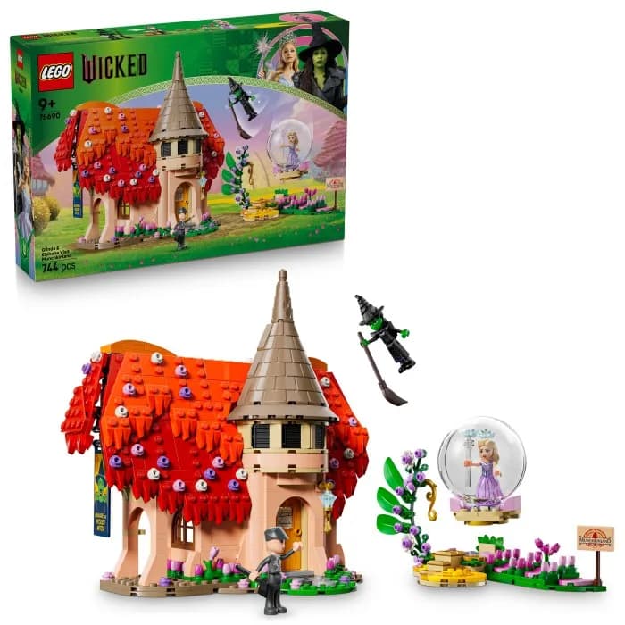 LEGO Wicked 75690 Glinda & Elphaba besöker Munchkinland