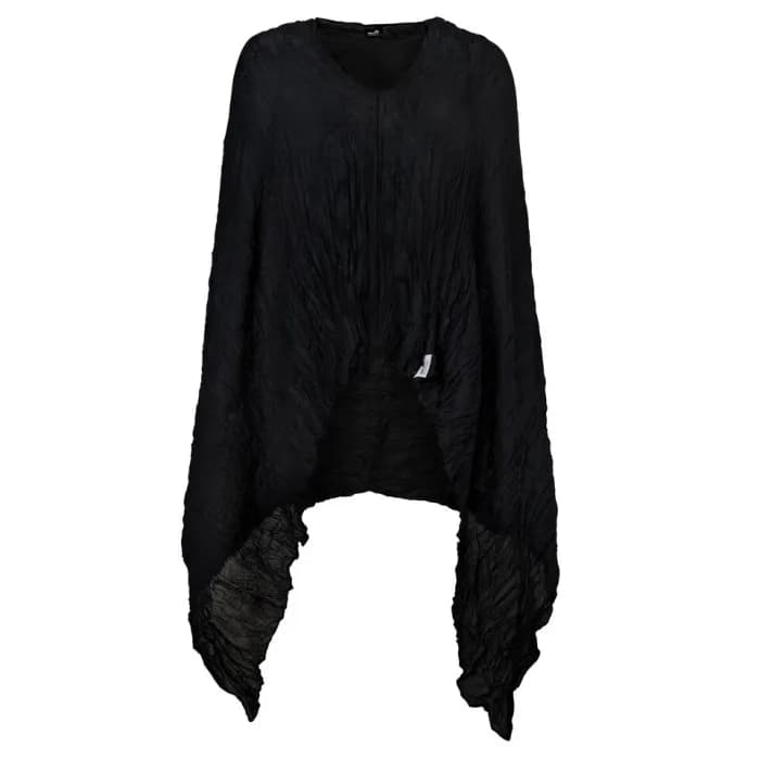 Les Enfants Amningssjal/Poncho (Svart)