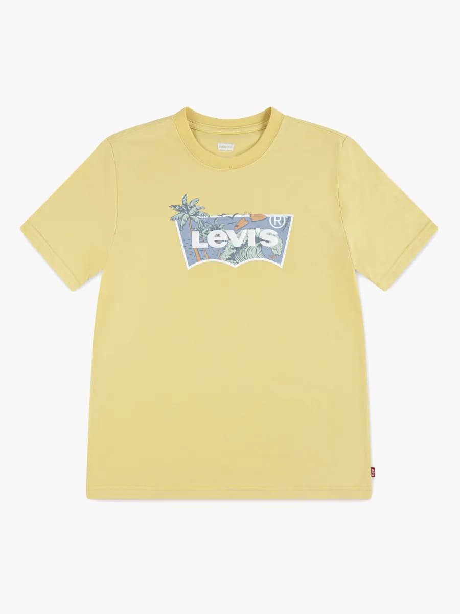 Levi's LVB High Tide Batwing T-shirt, Raffia, 128