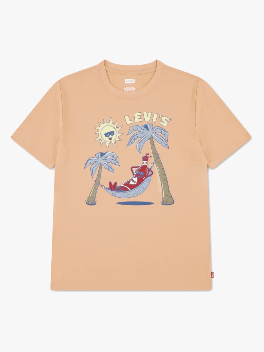 Levi's LVB Hot Sauce T-shirt, Peachbloom, 140