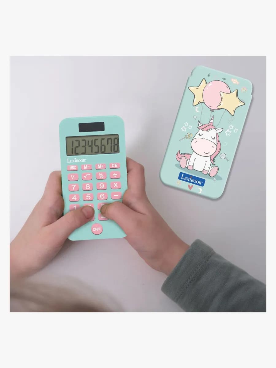 Lexibook Enhörning Pocket Miniräknare