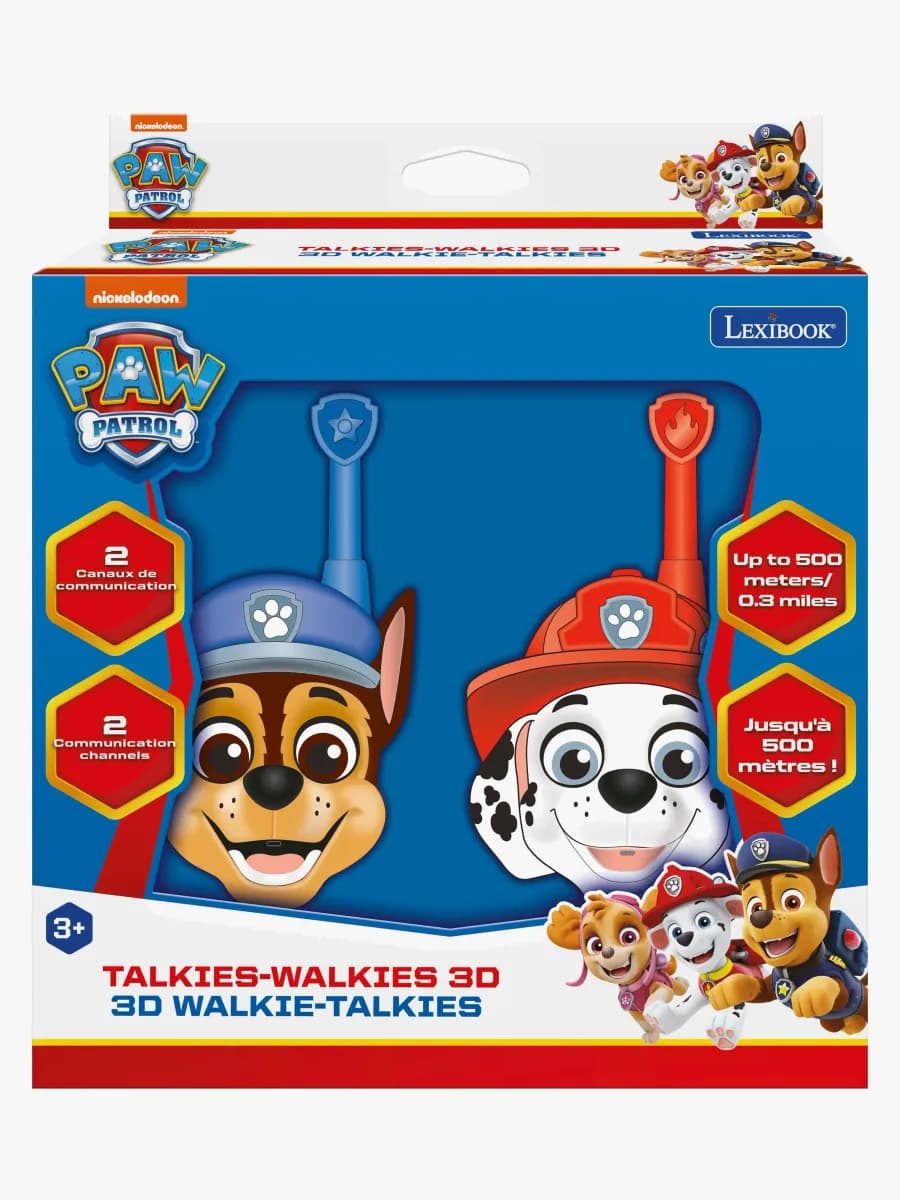 Lexibook Paw Patrol 3D Walkie-talkies