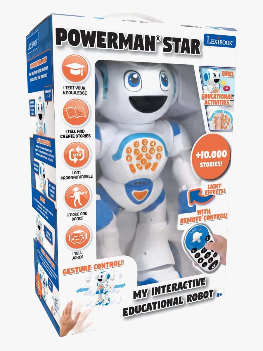 Lexibook Powerman Star Robot Engelsk