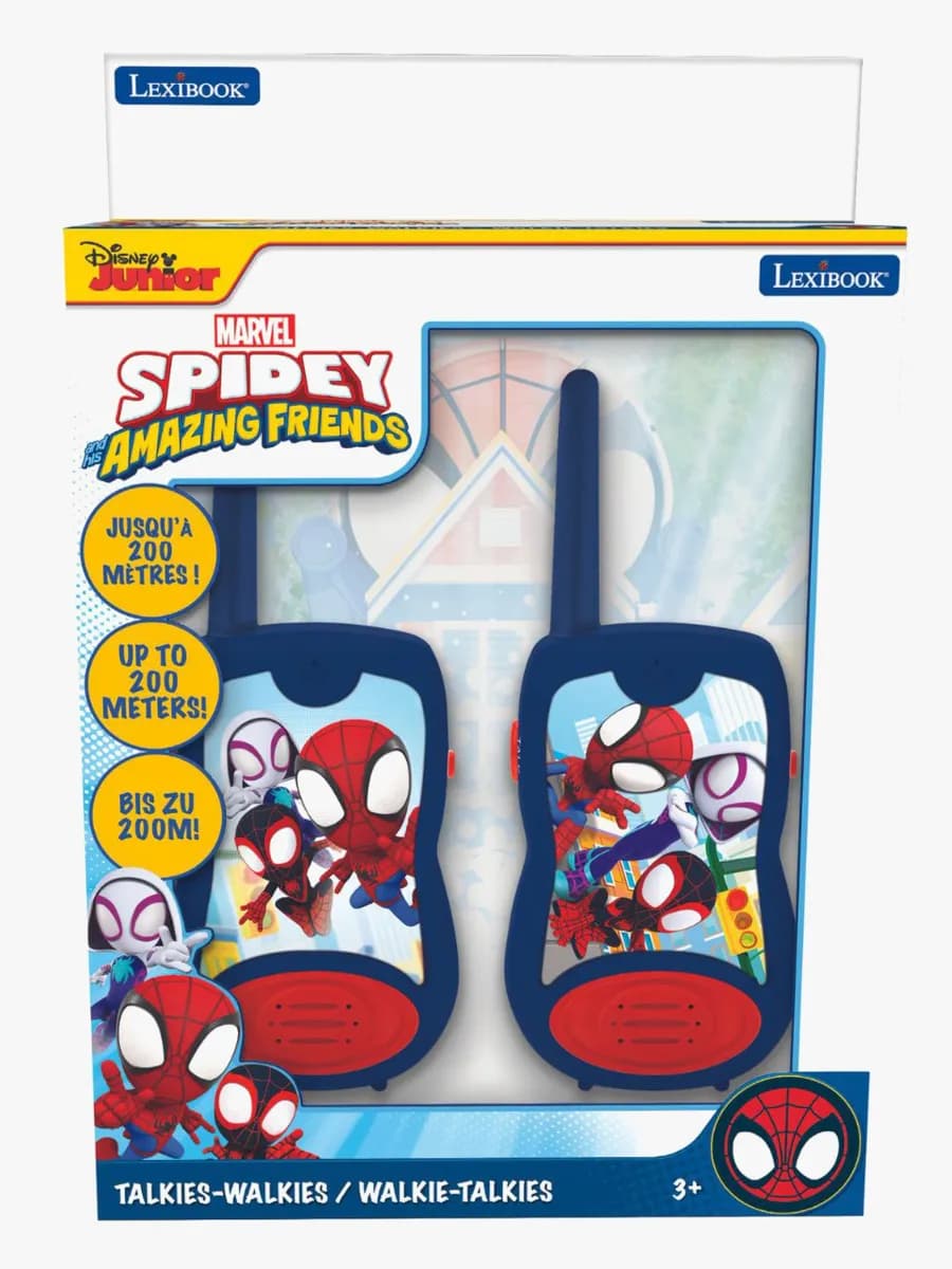Lexibook Spidey and His Amazing Friends Walkie-talkie