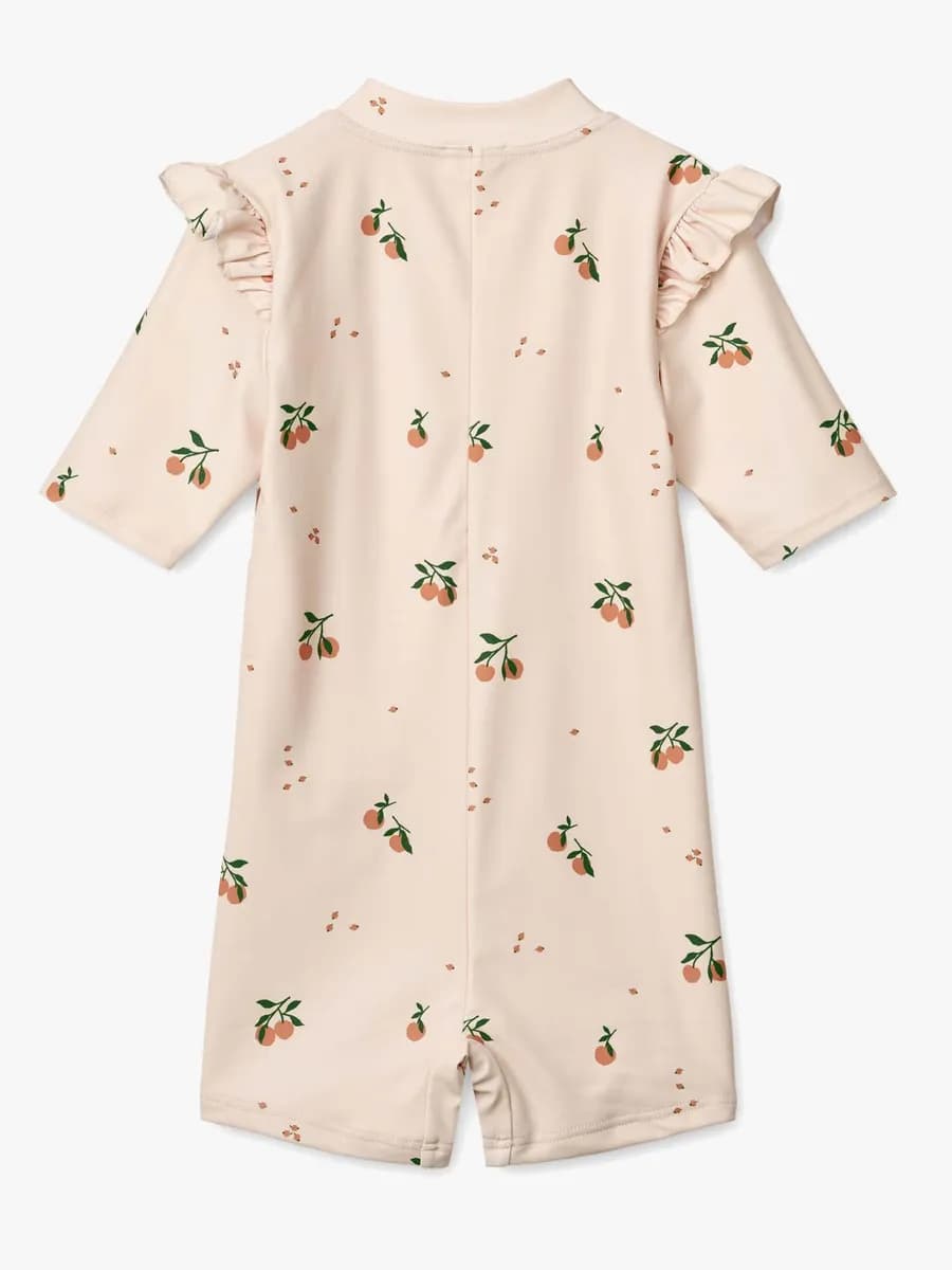 LIEWOOD Amel UV-Dräkt, Peach/Sea shell, 104
