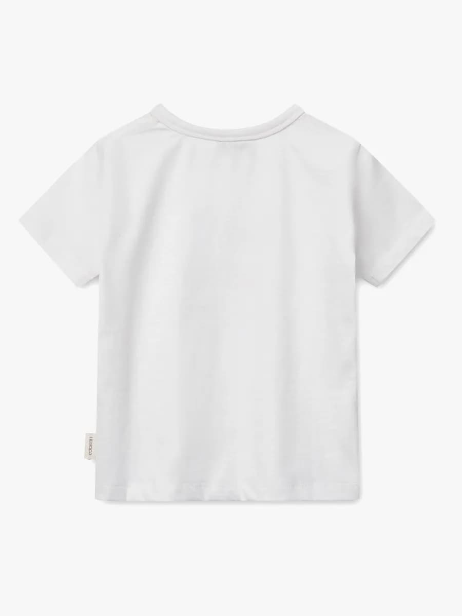 LIEWOOD Apia Placement T-shirt, Liewood Pale tuscany/Crisp white, 128