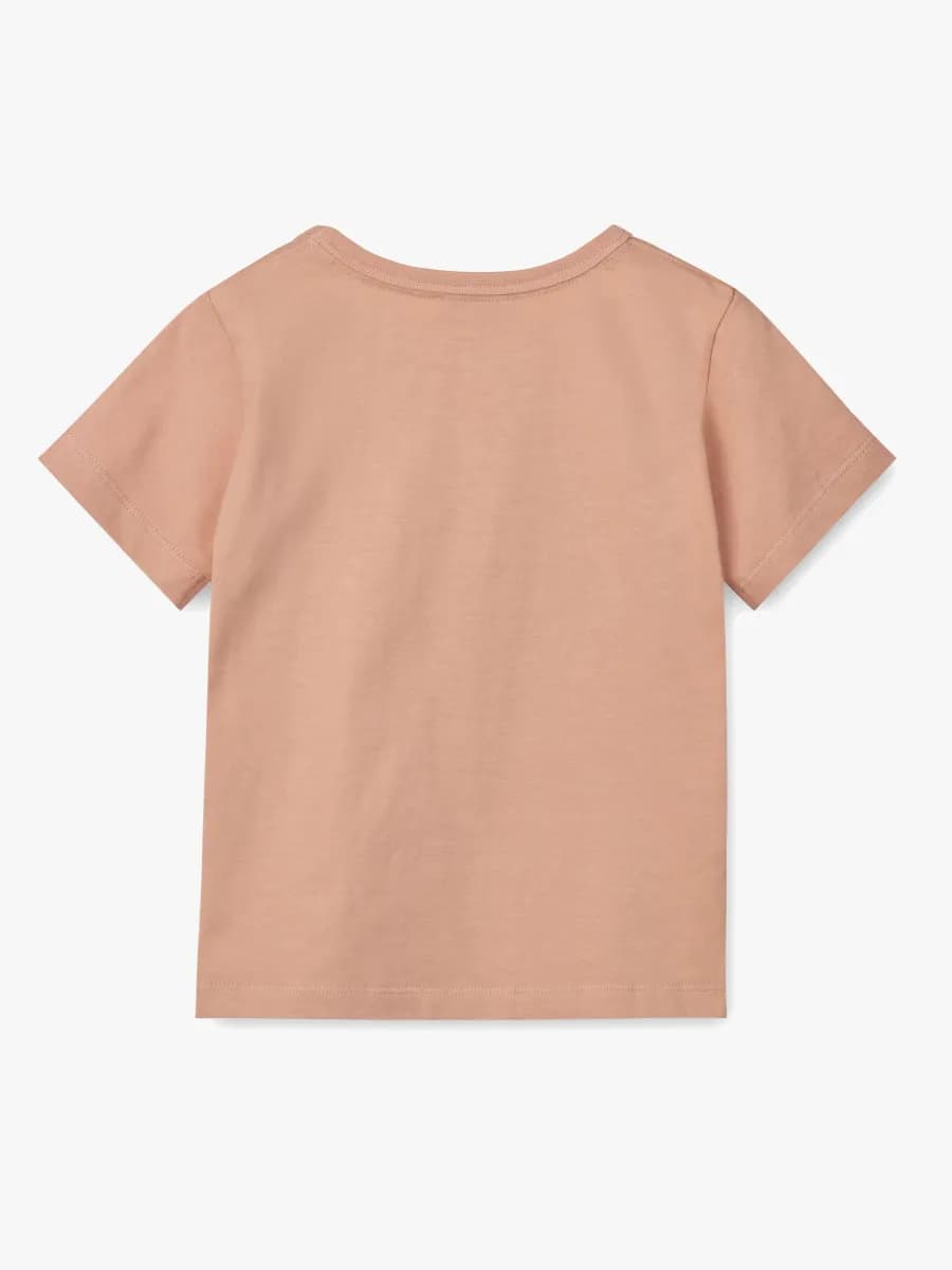 LIEWOOD Apia Placement T-shirt, Paris mademoiselle/Pale tuscany, 122