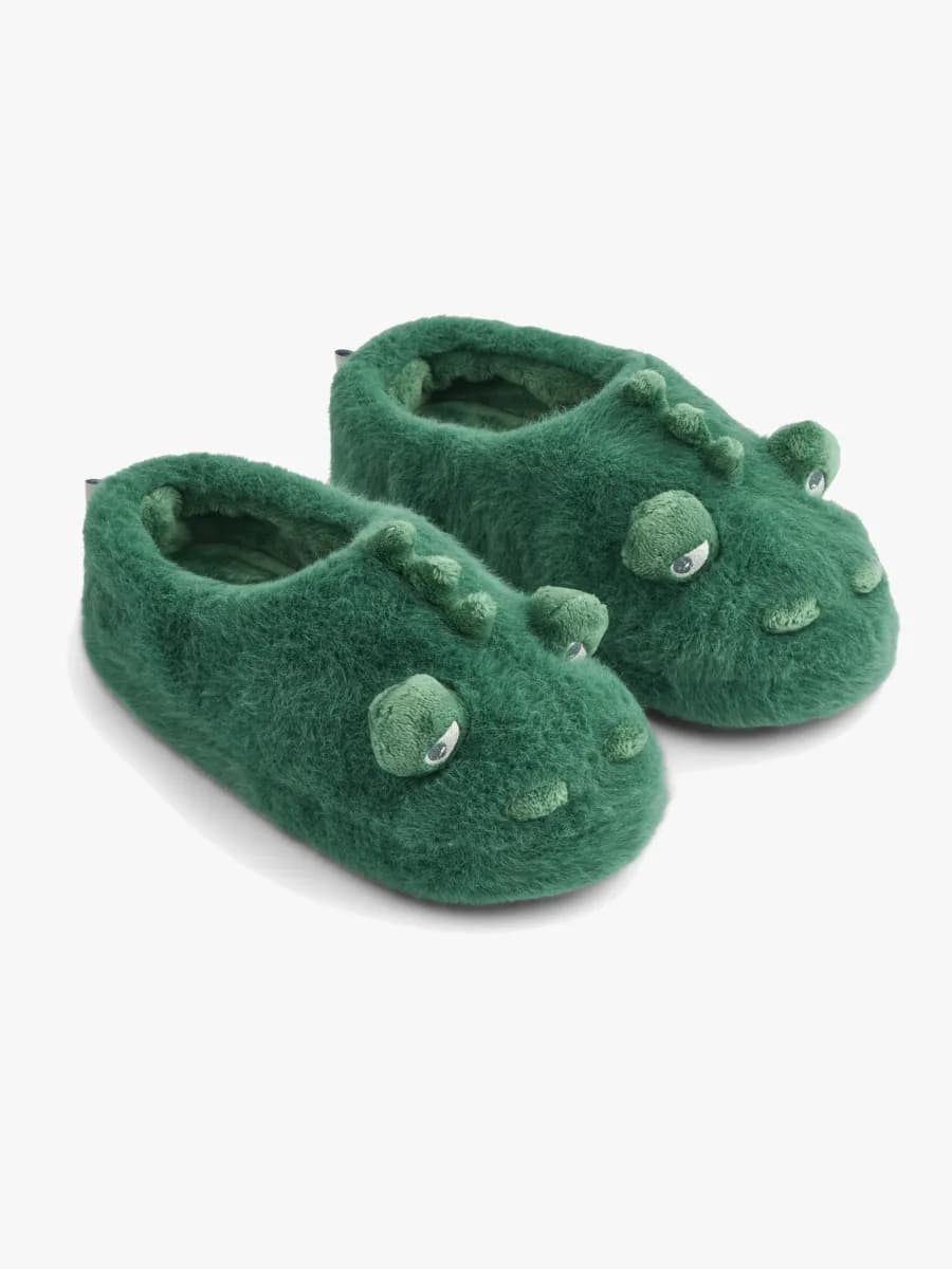 LIEWOOD Aviaja Crocodile Inneskor, Garden green, 30-31