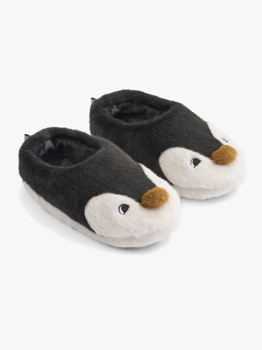 LIEWOOD Aviaja Penguin Inneskor, Sandy / Dark grey, 30-31