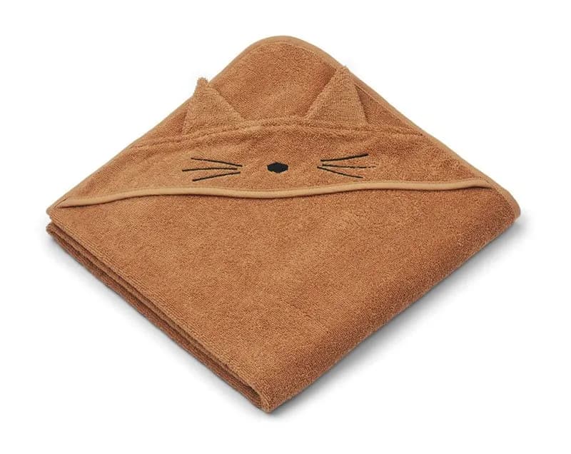 Liewood badcape junior Augusta, cat almond