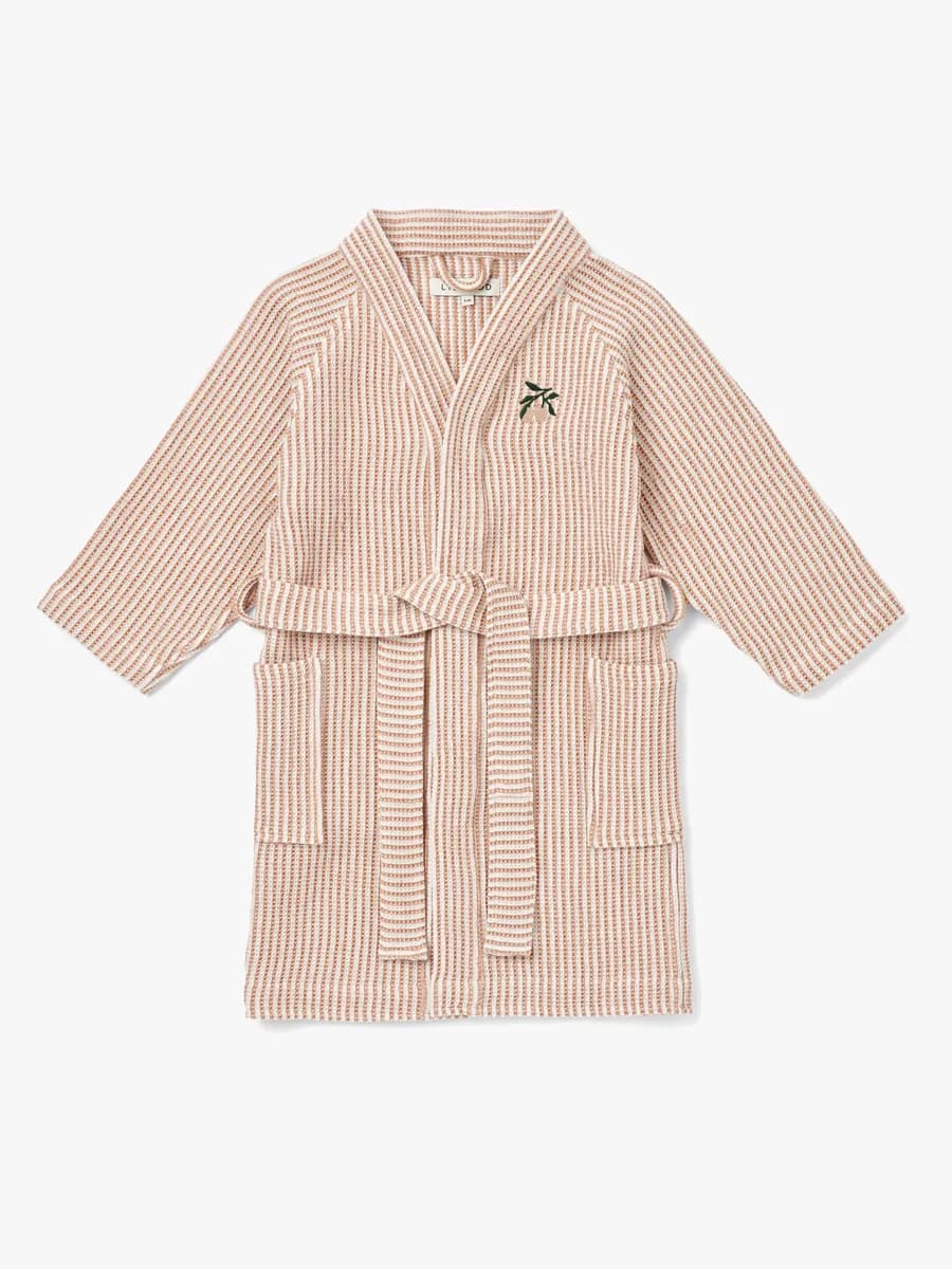 LIEWOOD Bertha Badrock Stripe, Tuscany Rose/Creme de la Creme, 1-2 år
