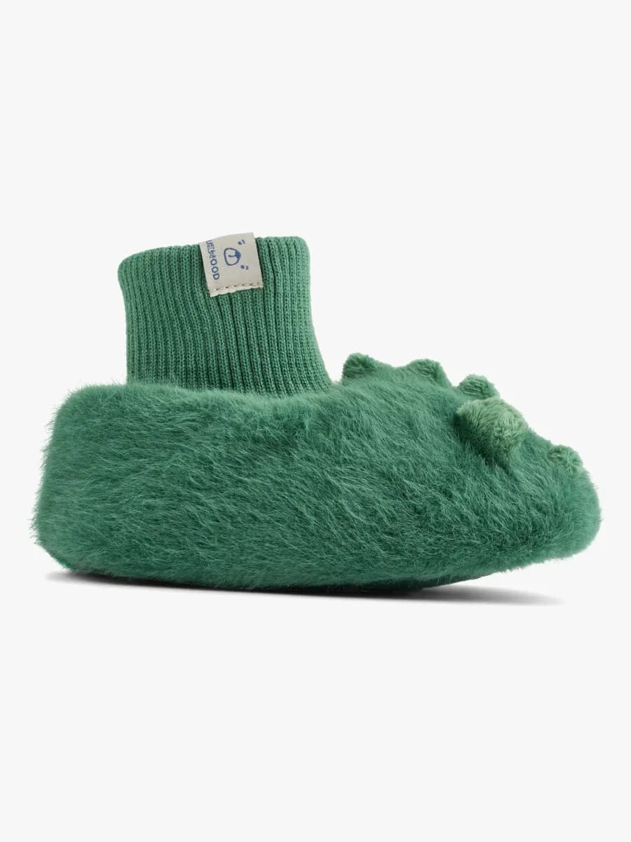 LIEWOOD Beth Crocodile Plush Inneskor, Garden green, 20-21
