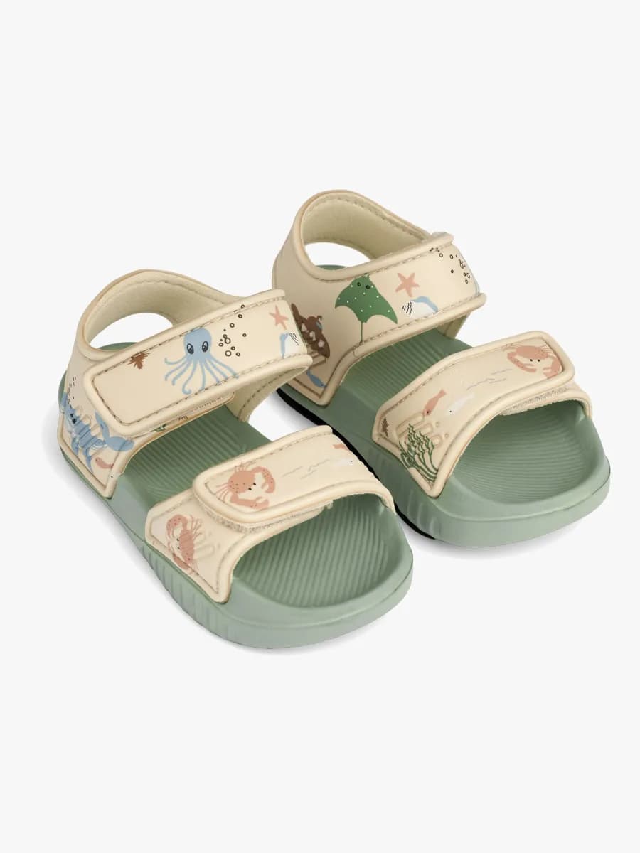 LIEWOOD Blumer Sandaler, Sea Creature/Sandy, 28