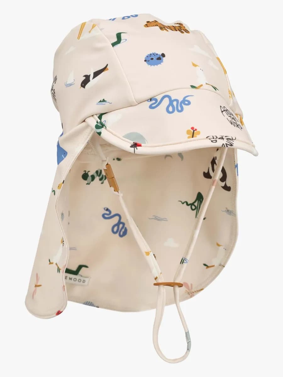LIEWOOD Cecilia UV-Hatt, Around the world/Sandy, 6-9 mån