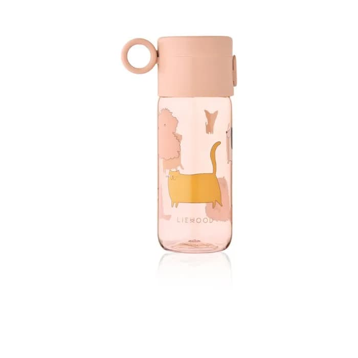 Liewood Clemence Vattenflaska 350 ml Cats and Dogs (Sandy)