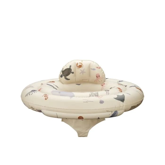 Liewood Dawn Baby Badring Sea Creature (Sandy)