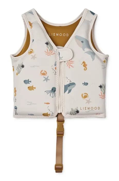 Liewood Dove Simväst 15-19 kg Sea Creature (Sandy)