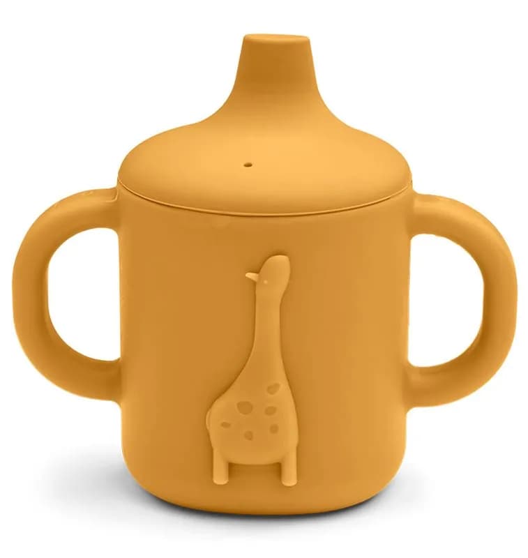 Liewood drickpipsmugg Amelio silikon, yellow mellow