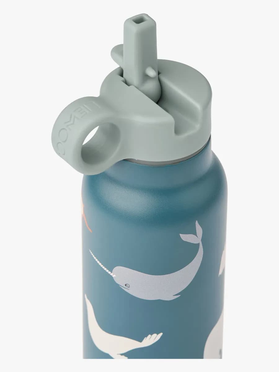 LIEWOOD Falk Vattenflaska 350 ml, Arctic Sea/ Ocean view