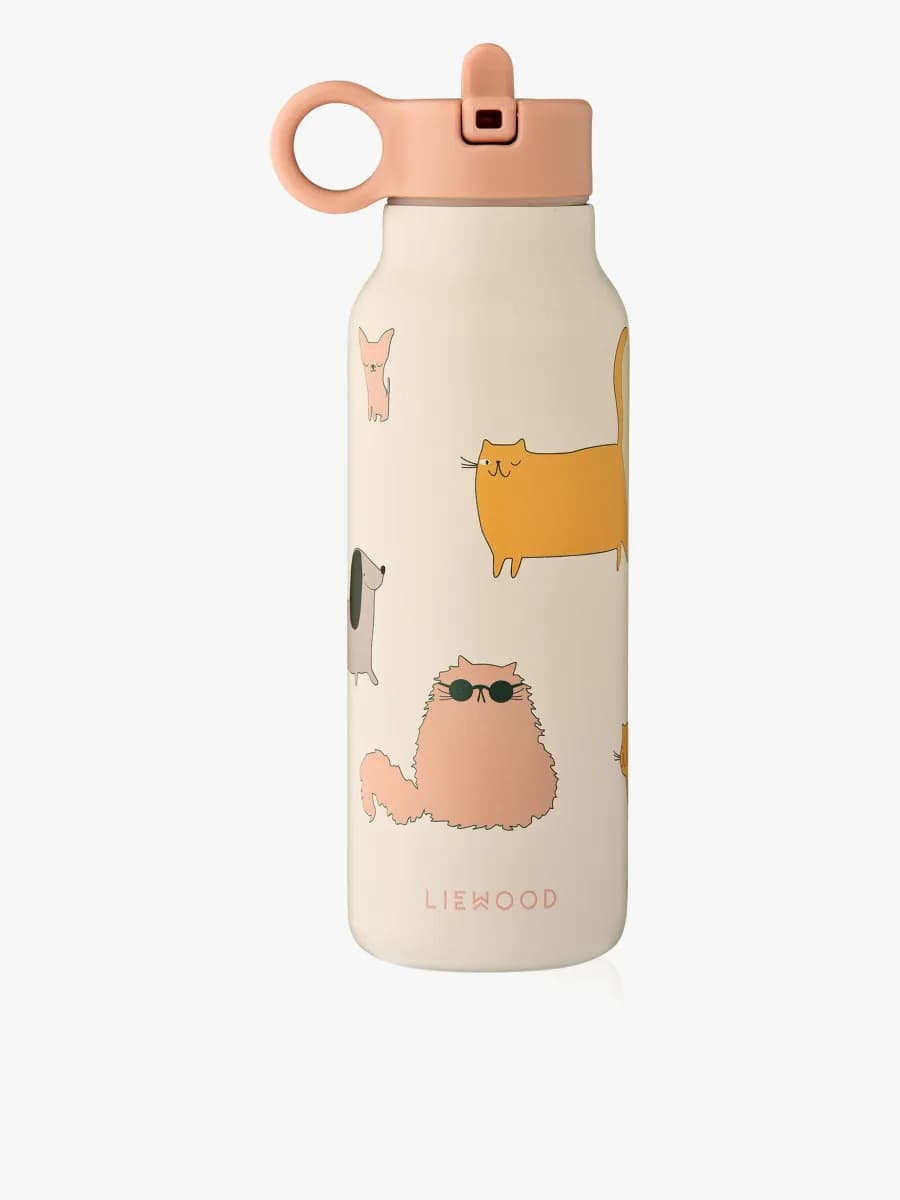 LIEWOOD Falk Vattenflaska 350 ml, Cats &  Dogs/Sandy
