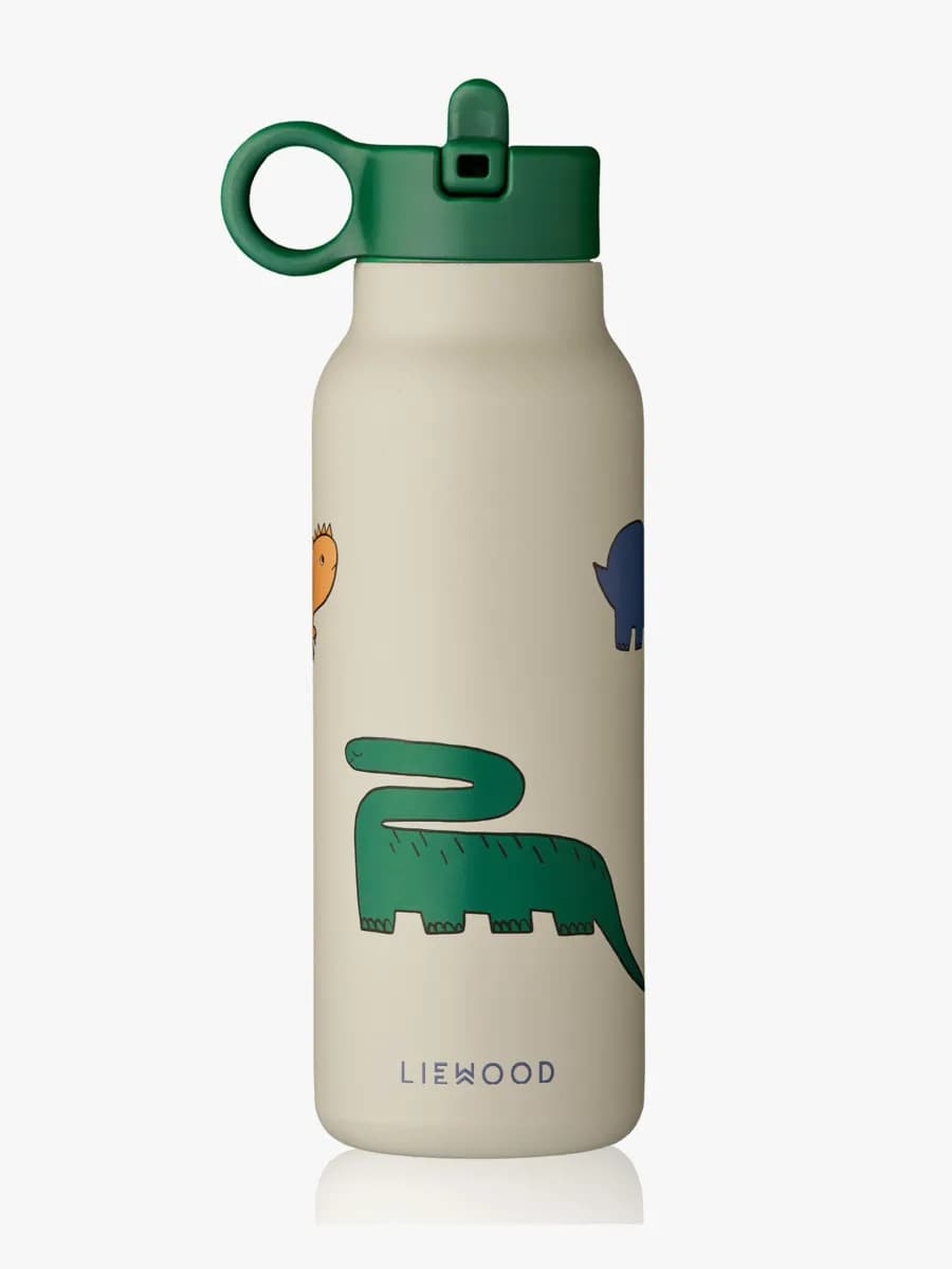 LIEWOOD Falk Vattenflaska 350 ml, Dinosaurs/Mist