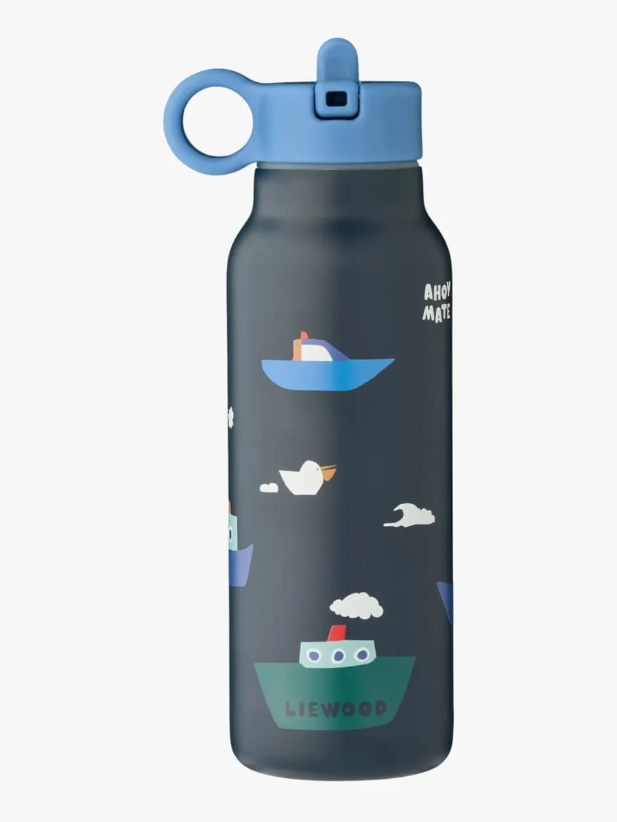 LIEWOOD Falk Vattenflaska 350 ml, Sailing/Classic navy