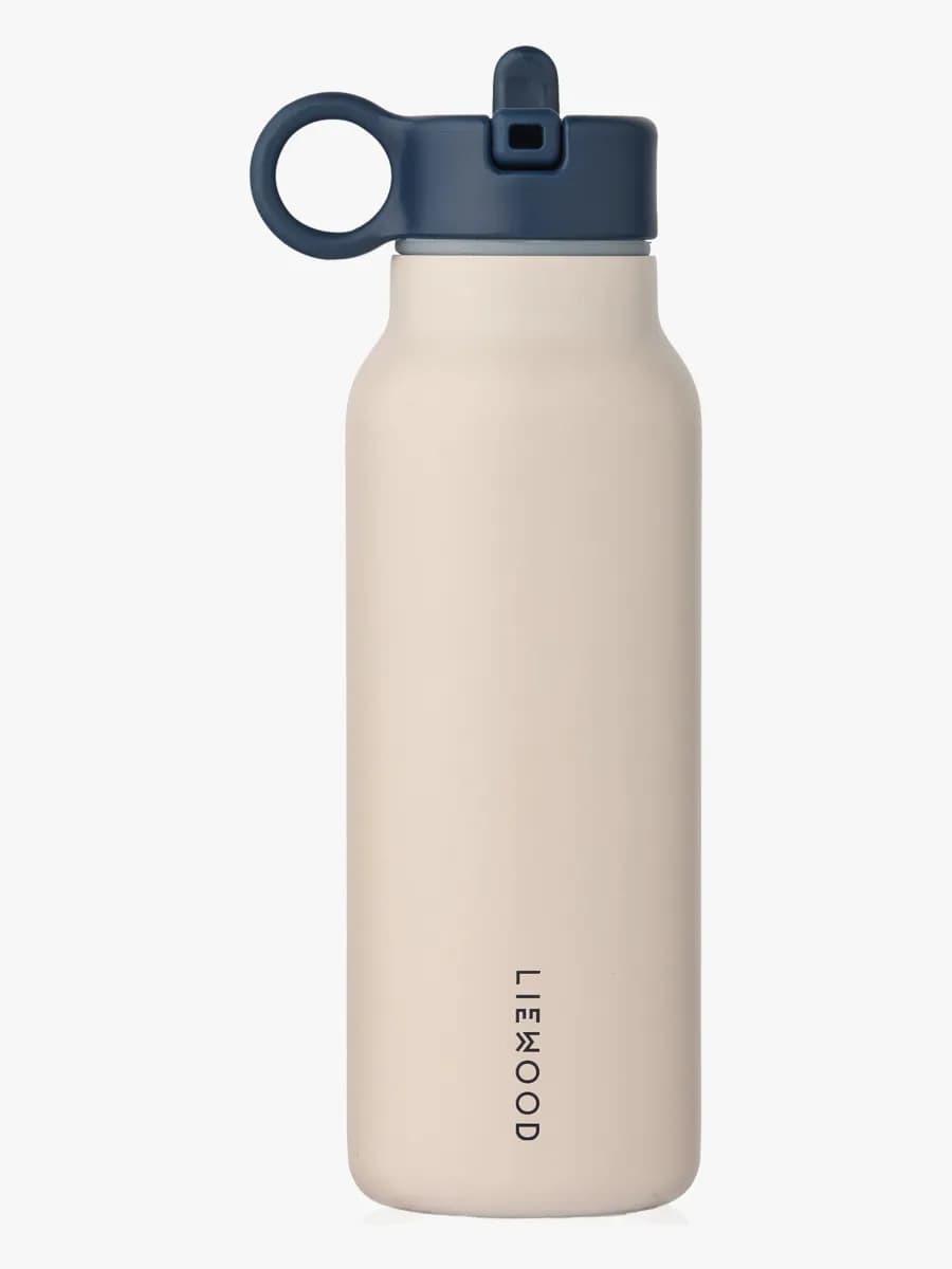 LIEWOOD Falk Vattenflaska Panda 350 ml, Sandy