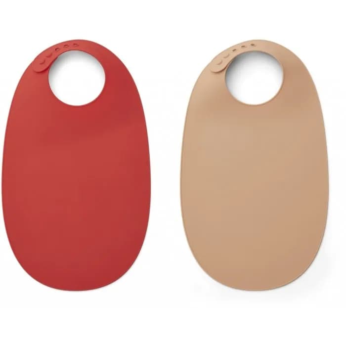Liewood Ilana Haklapp 2-pack (Apple Red/Tuscany Rose mix)