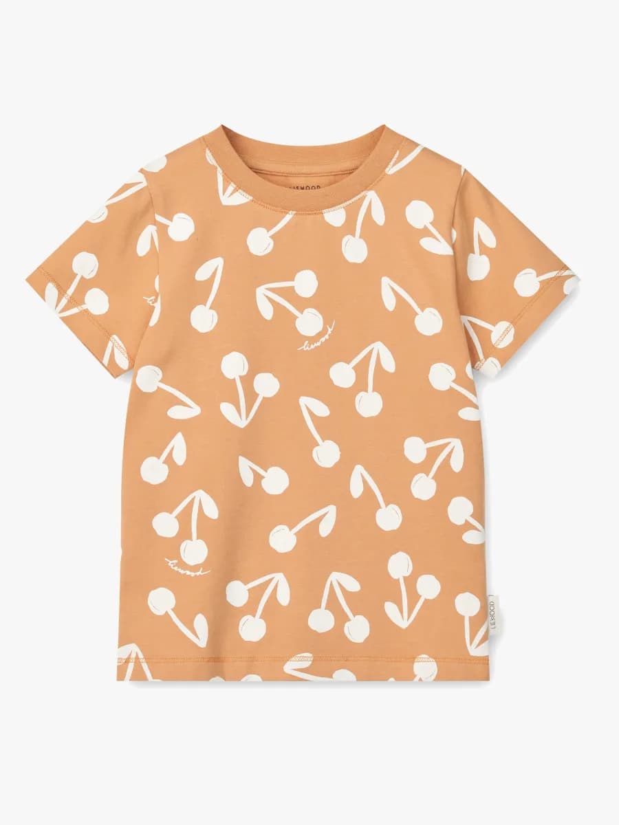 LIEWOOD Ilford Pyjamas 2-Delat Set, Cherry blossom/Light apricot, 98
