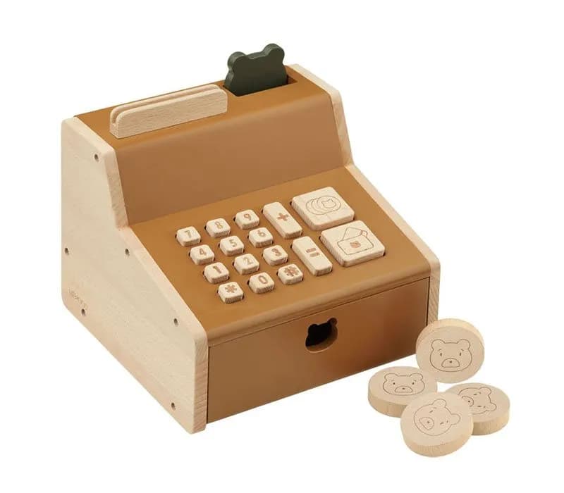 Liewood kassaapparat Buck, golden caramel