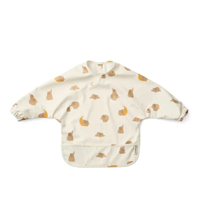 Liewood Merle Haklapp med ärm Elephant (Creme de la creme)