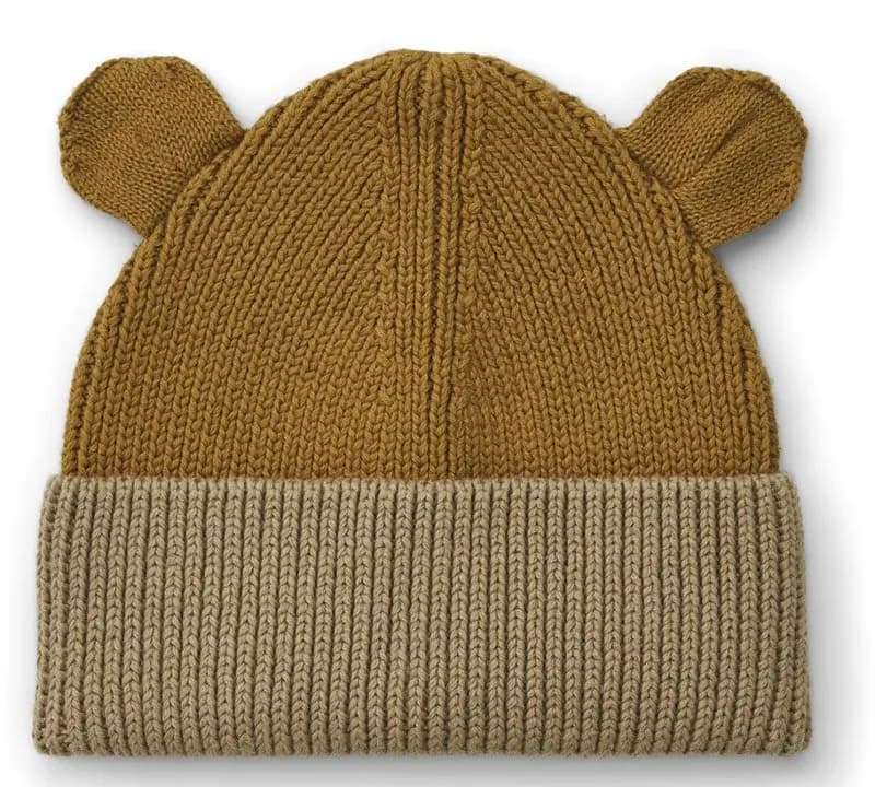Liewood mössa Gina golden caramel/oat, 9-12 mån