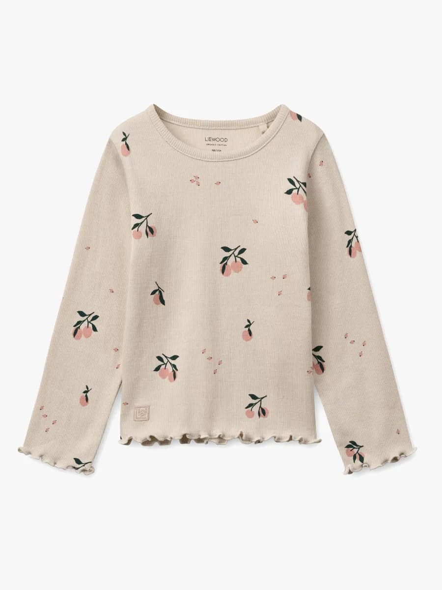 LIEWOOD Nieve Tröja, Peach/Sea Shell, 98-104