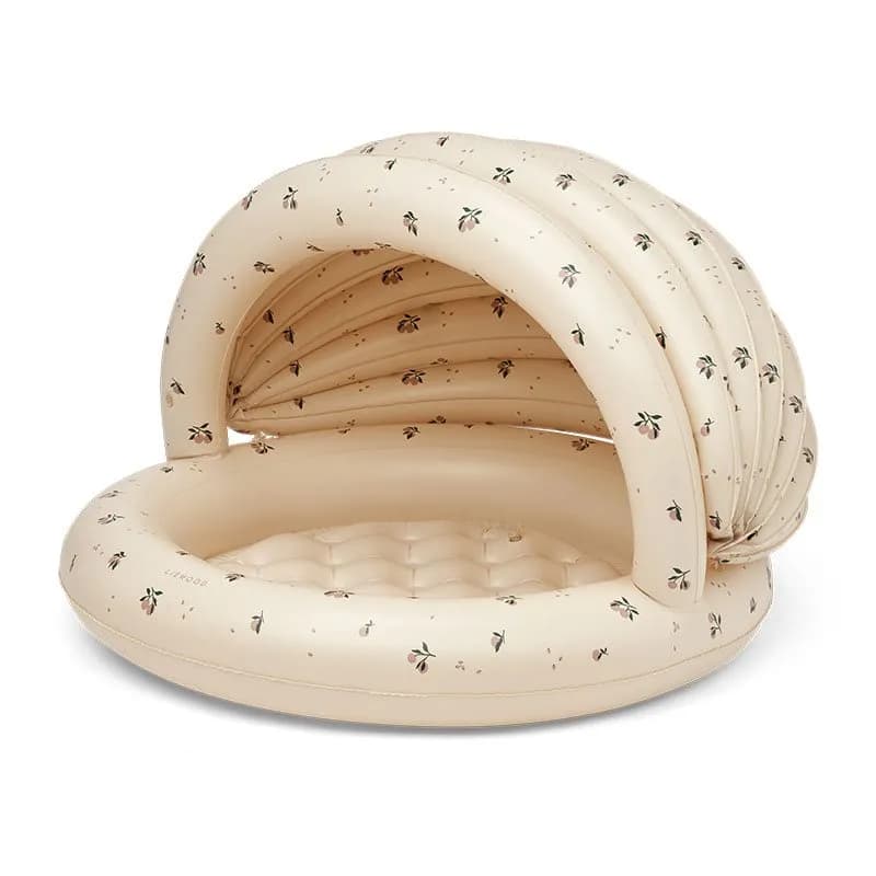 Liewood pool Hadley med solskydd, peach/sea shell