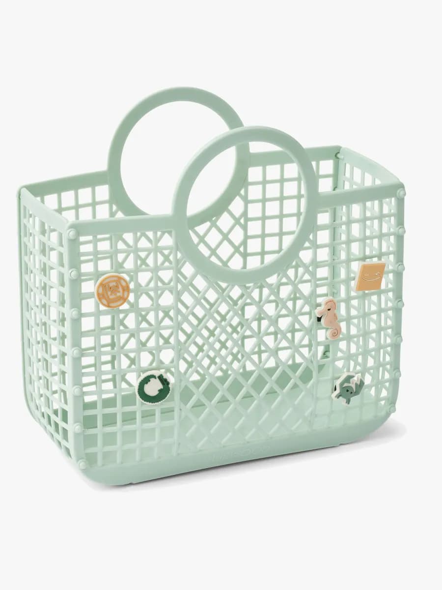 Liewood strandväska berlocker Samantha, light peppermint
