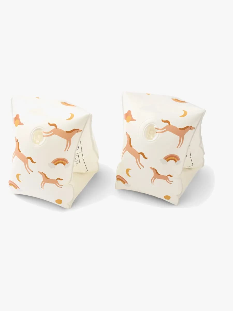 LIEWOOD Shirley Printed Armpuffar 2-Pack, Dream/Ecru, 15-30 kg