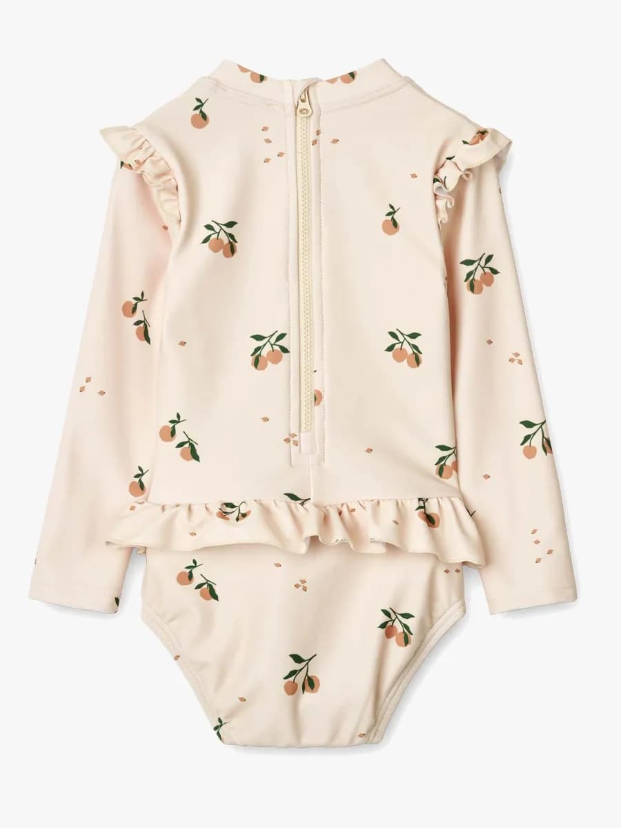 LIEWOOD Sille Baddräkt Baby, Peach/Sea shell, 86